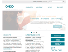 Tablet Screenshot of oncolog.com